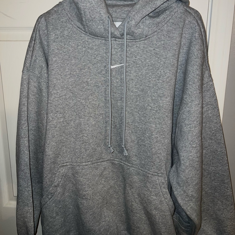 Nike Women's Heather Gray Hoodie
